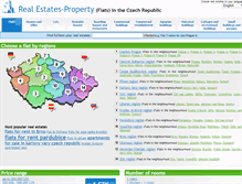 Tablet Screenshot of flat.real-estates.cz