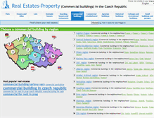 Tablet Screenshot of commercial-building.real-estates.cz