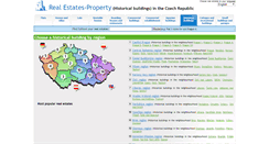 Desktop Screenshot of historical-building.real-estates.cz