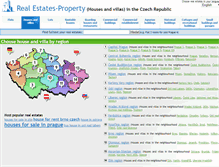 Tablet Screenshot of house-villa.real-estates.cz